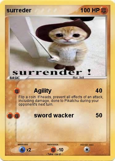 Pokemon surreder