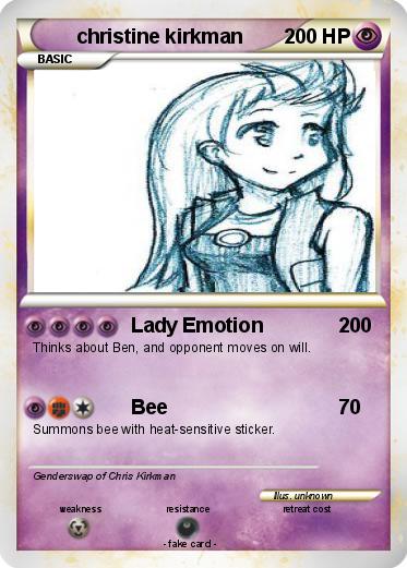 Pokemon christine kirkman