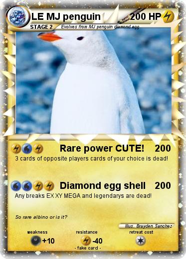 Pokemon LE MJ penguin