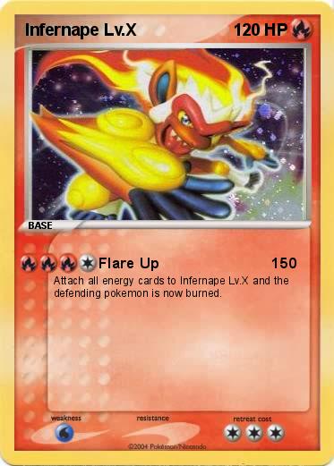Pokemon Infernape Lv.X