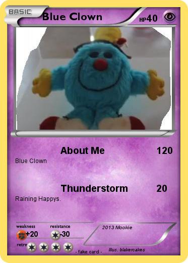 Pokemon Blue Clown