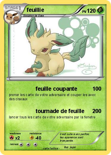 Pokemon feuillie
