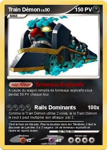 Pokemon Train Démon