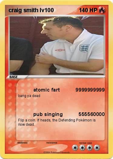 Pokemon craig smith lv100