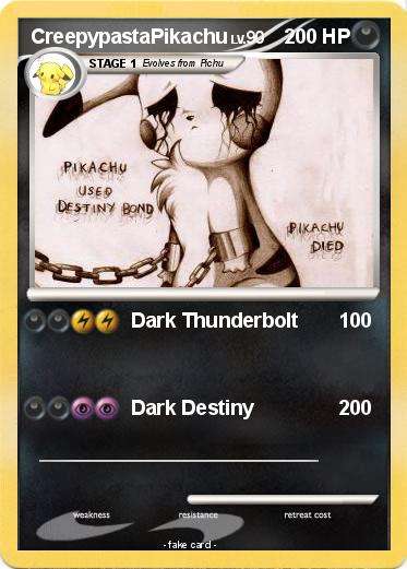Pokemon CreepypastaPikachu