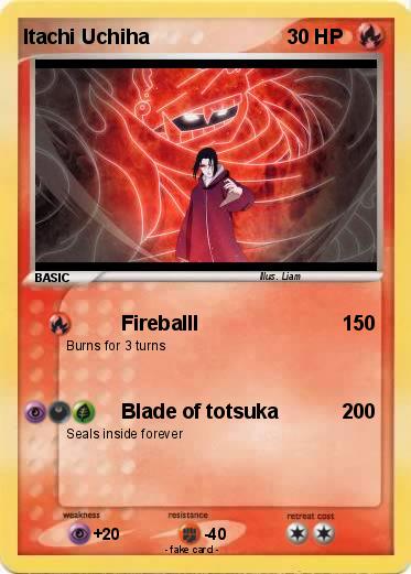 Pokemon Itachi Uchiha