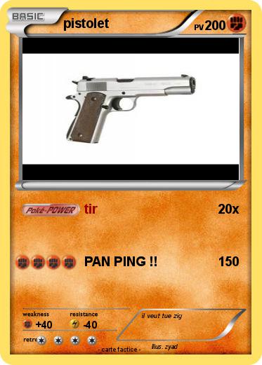 Pokemon pistolet