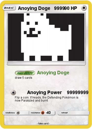Pokemon Anoying Doge   9999