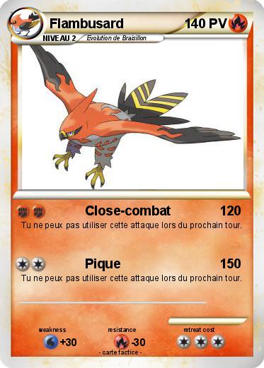 Pokemon Flambusard