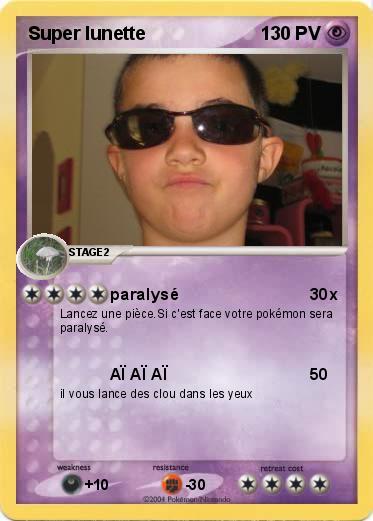 Pokemon Super lunette 