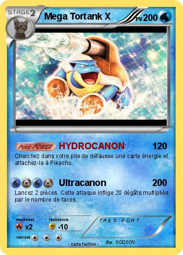 Pokemon Mega Tortank X