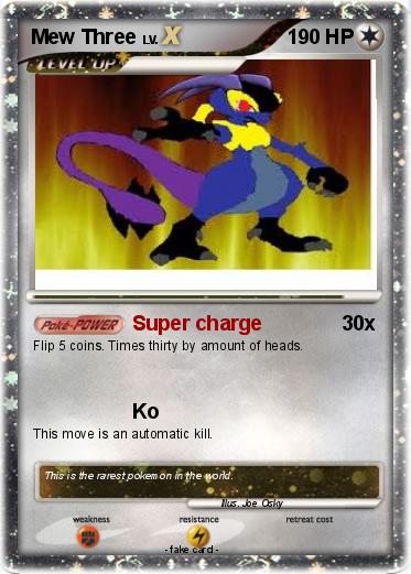 Pokemon Mew Three