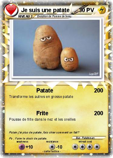 Pokemon Je suis une patate