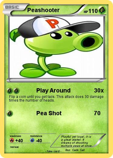Pokemon Peashooter
