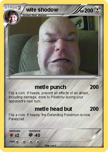 Pokemon wite shodow