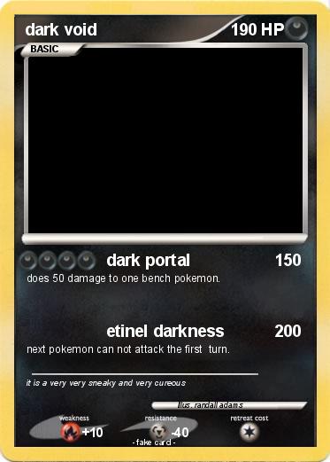 Pokemon dark void