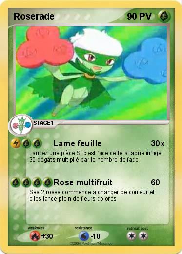 Pokemon Roserade