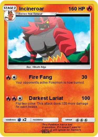 Pokemon Incineroar