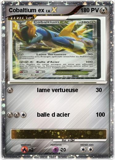 Pokemon Cobaltium ex