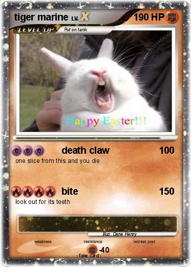 Pokemon tiger marine