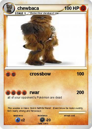 Pokemon chewbaca