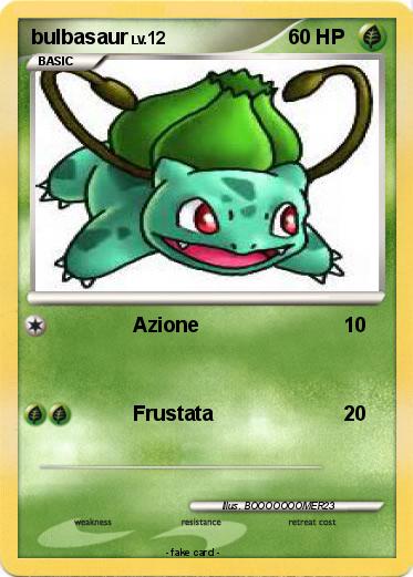 Pokemon bulbasaur