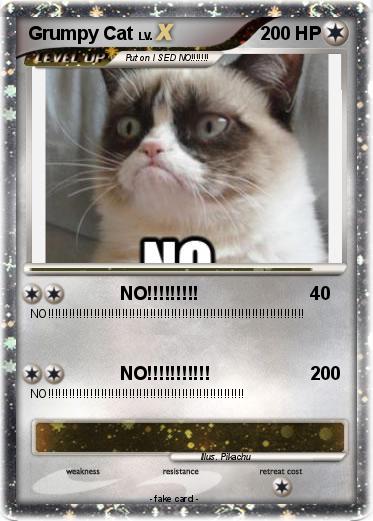 Pokemon Grumpy Cat