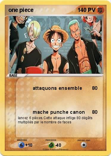Pokemon one piece