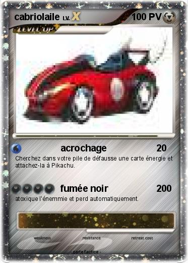 Pokemon cabriolaile