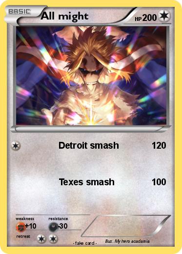 Pokemon All might