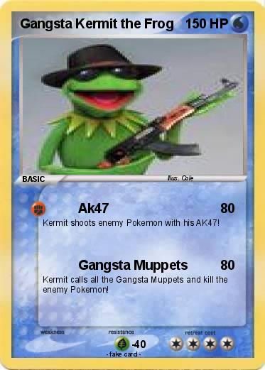 Pokemon Gangsta Kermit the Frog