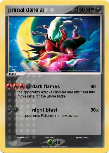 Pokemon primal darkrai