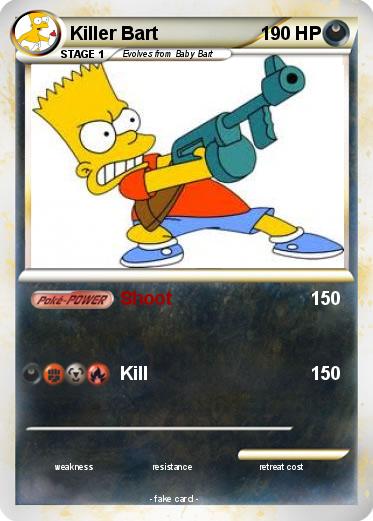 Pokemon Killer Bart