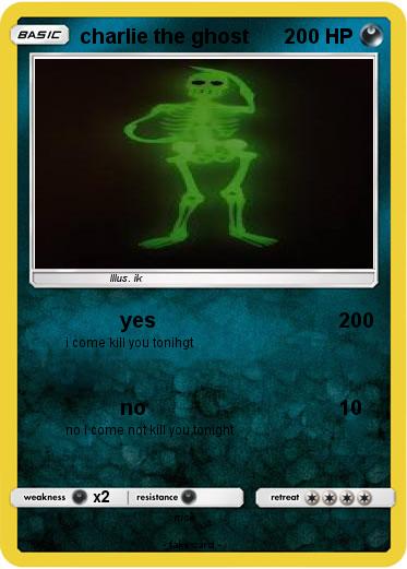 Pokemon charlie the ghost
