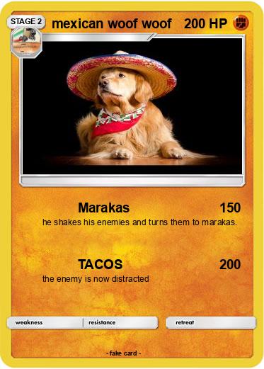 Pokemon mexican woof woof