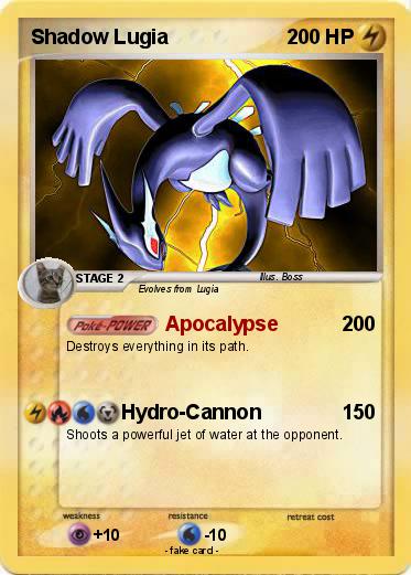 Pokemon Shadow Lugia