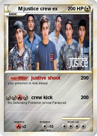 Pokemon M justice crew ex
