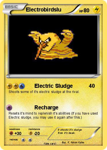Pokemon Electrobirdslu