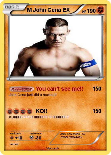 Pokemon M John Cena EX