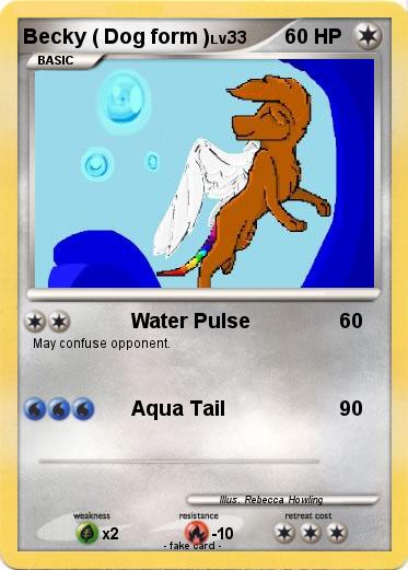Pokemon Becky ( Dog form )