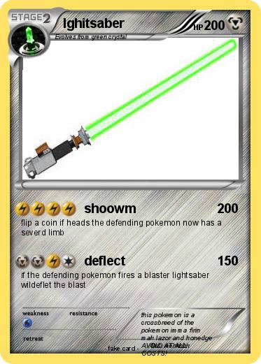 Pokemon lghitsaber
