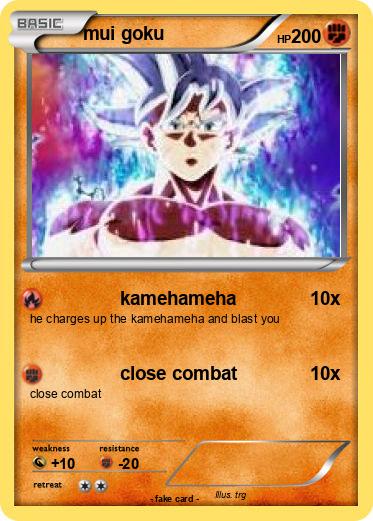 Pokemon mui goku