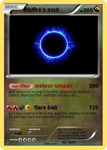 Pokemon Blufire's soul