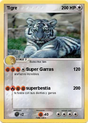 Pokemon Tigre
