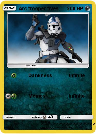 Pokemon Arc trooper fives