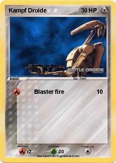 Pokemon Kampf Droide