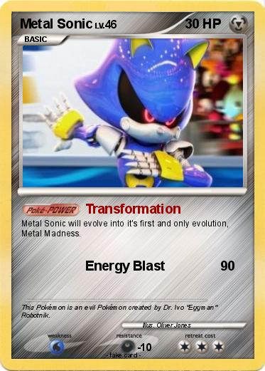 Pokemon Metal Sonic