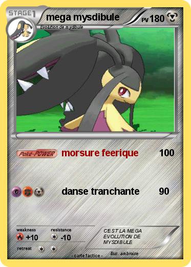 Pokemon mega mysdibule