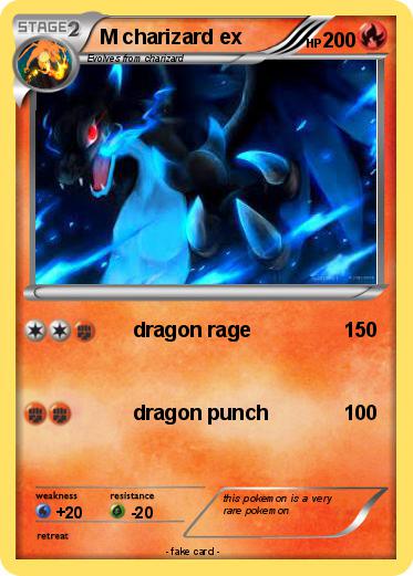 Pokemon M charizard ex