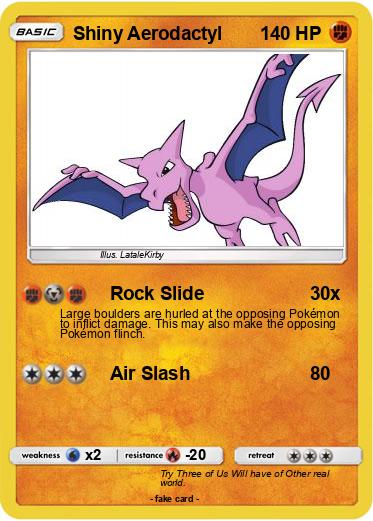 Pokemon Shiny Aerodactyl